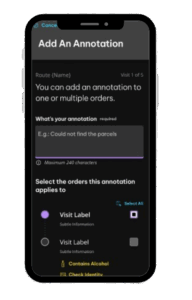 en skärmdump av en telefon