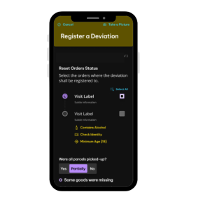 en skärmdump av en telefon